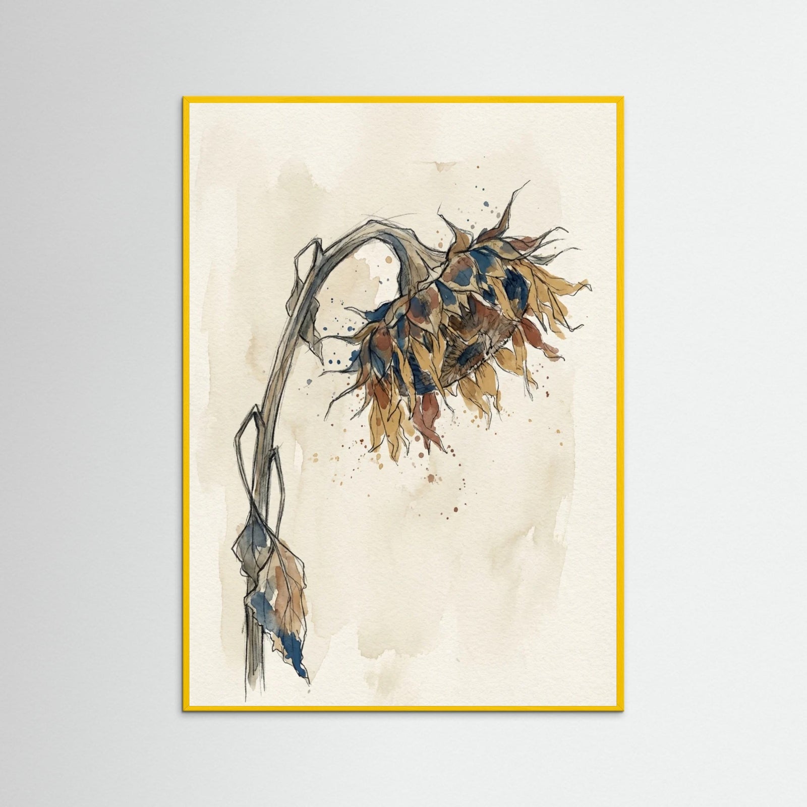 Yellow Wood Contorted Recline