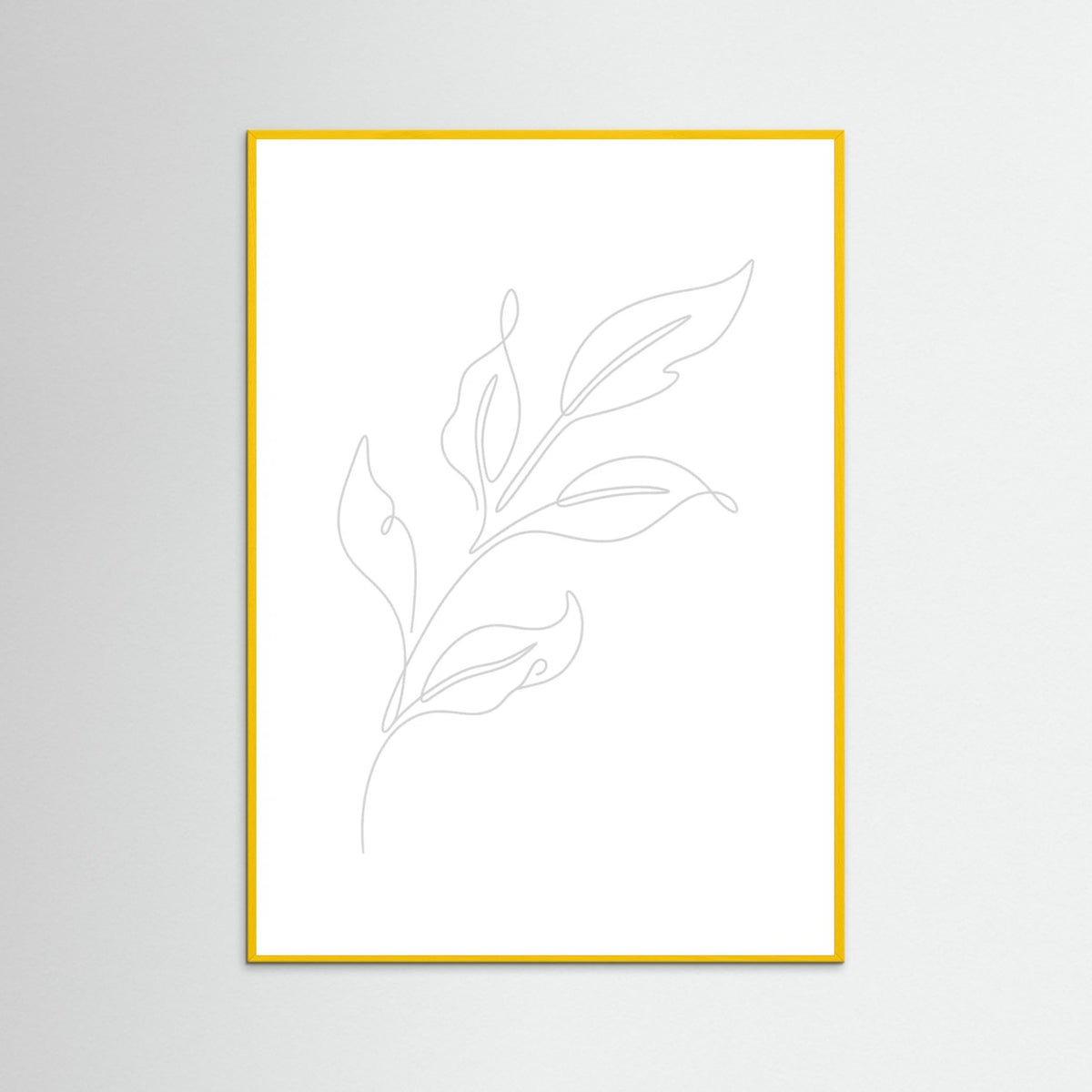 Yellow Wood Contour Embrace