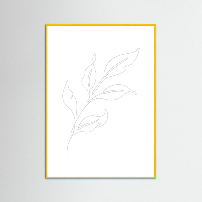 Yellow Wood Contour Embrace
