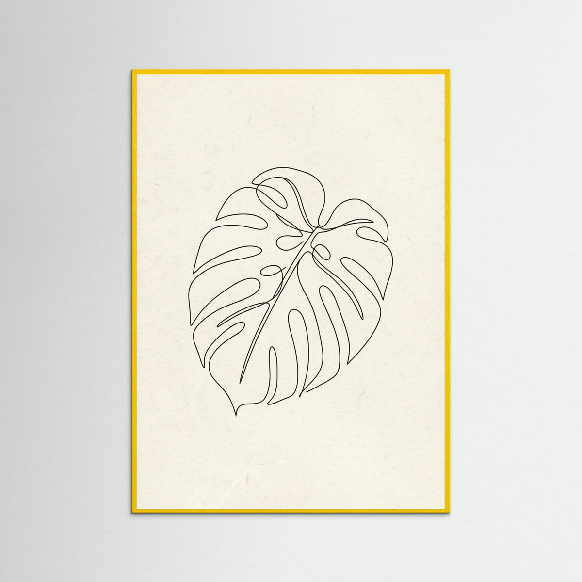Yellow Wood Contour Gaze