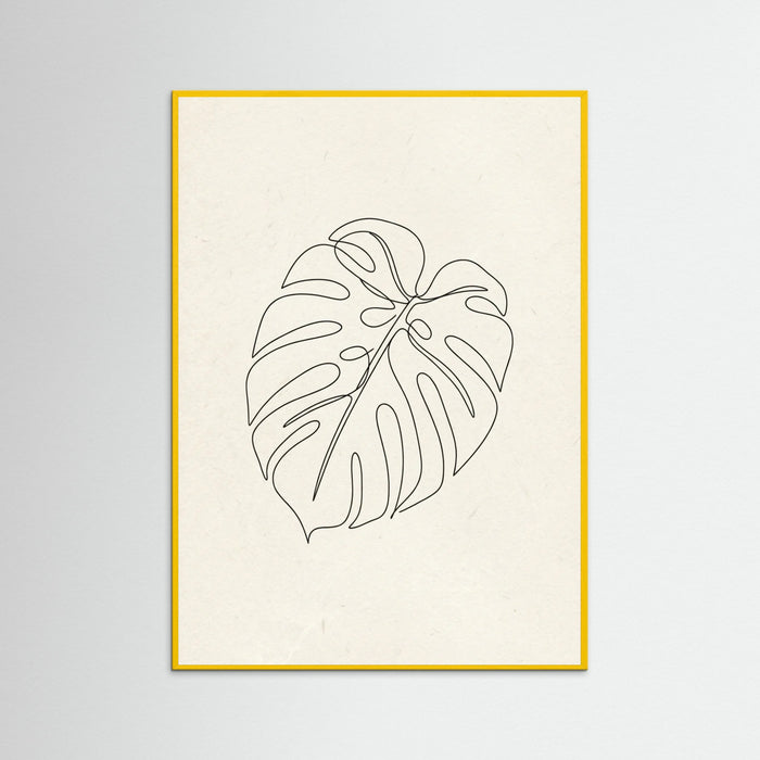 Yellow Wood Contour Gaze