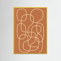 Yellow Wood Contour Puzzle