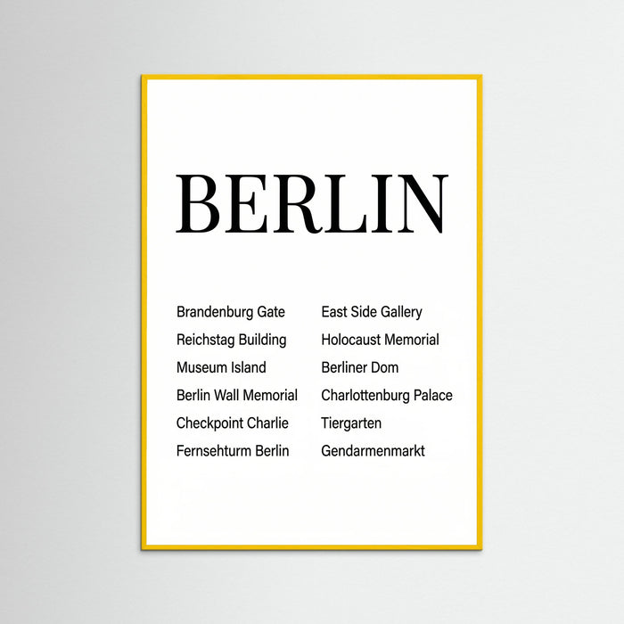 Yellow Wood Copenhagen Typography