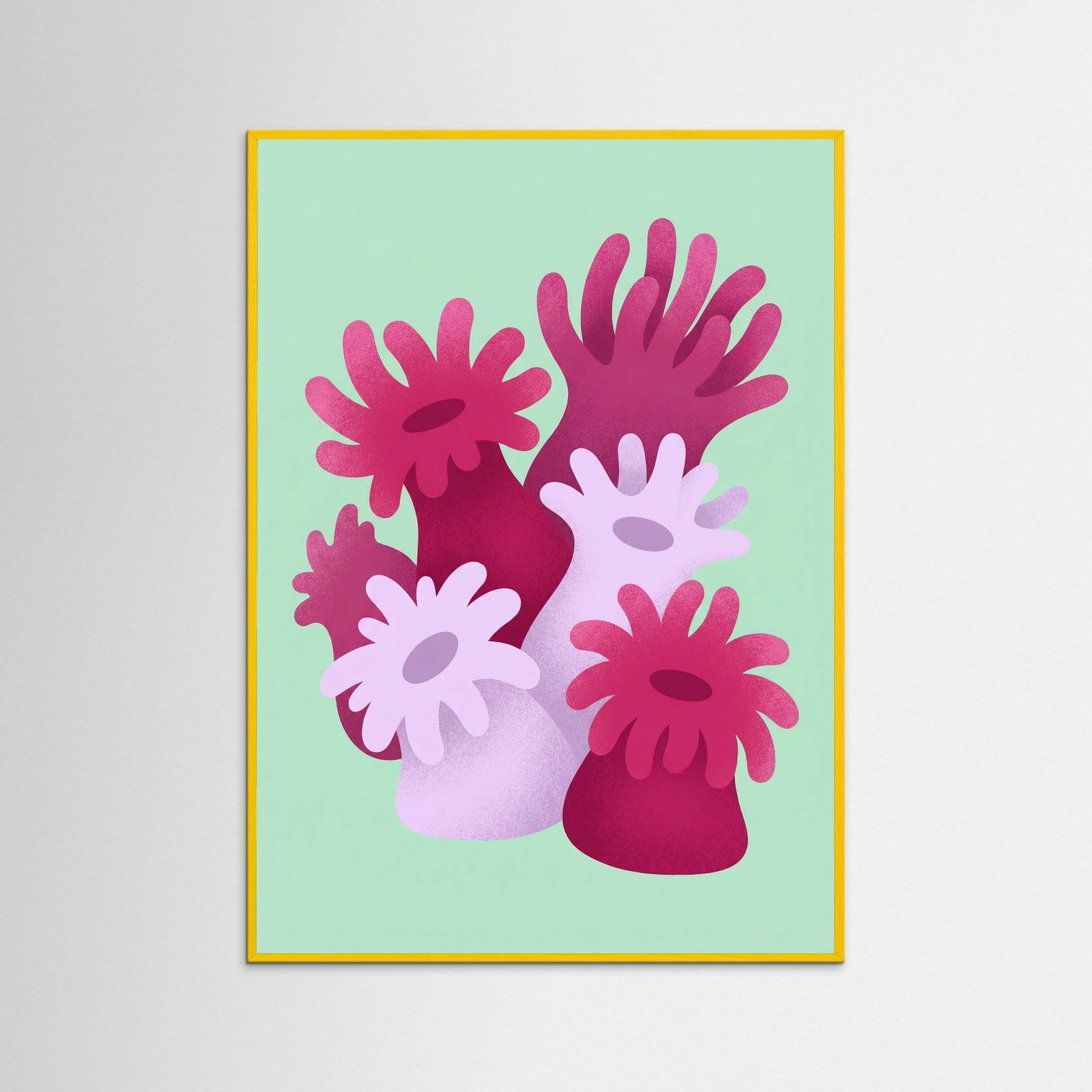 Yellow Wood Coral Bloom