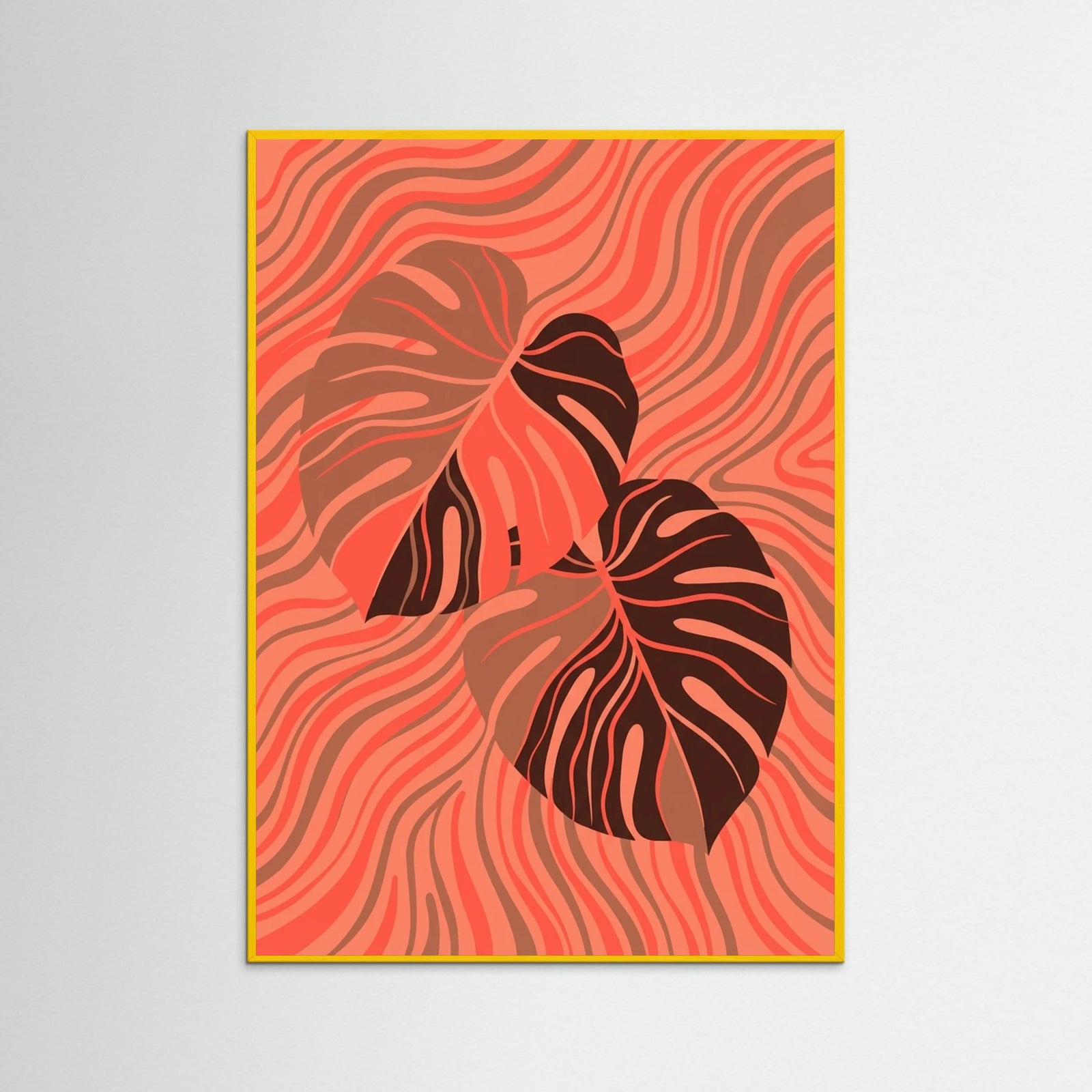 Yellow Wood Coral Contemplation