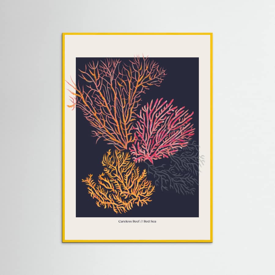Affiche Coral Garden Careless Reef – affiche et impression d’art