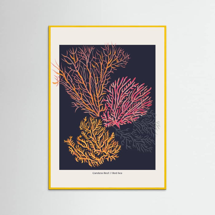 Affiche Coral Garden Careless Reef – affiche et impression d’art