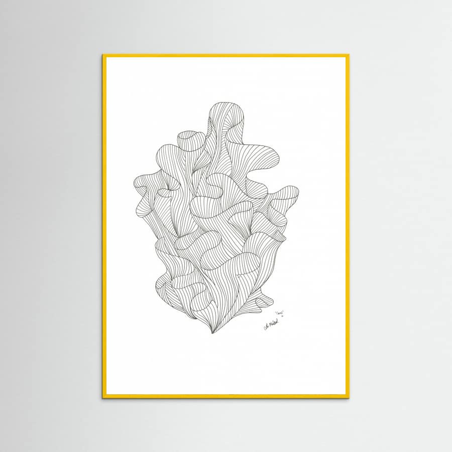 Poster Coral Jpeg – poster e stampa artistica