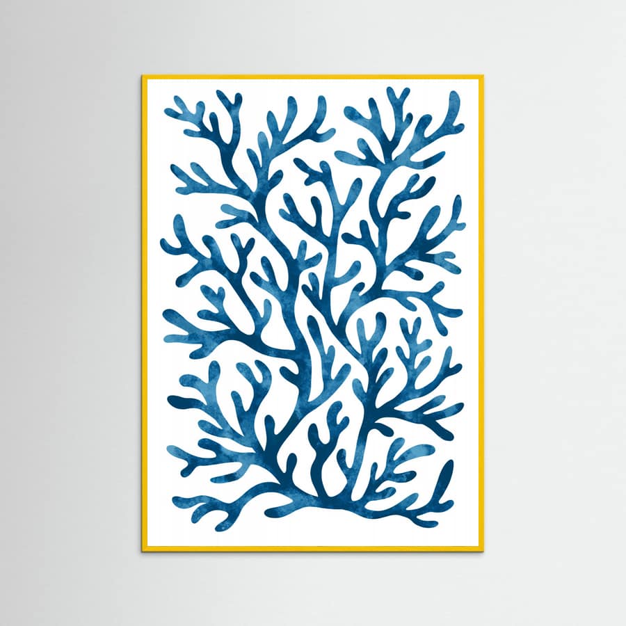 Coral pattern II Poster – poster and art print