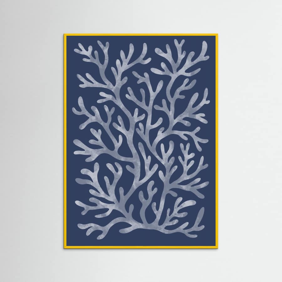 Coral pattern II Poster – poster and art print
