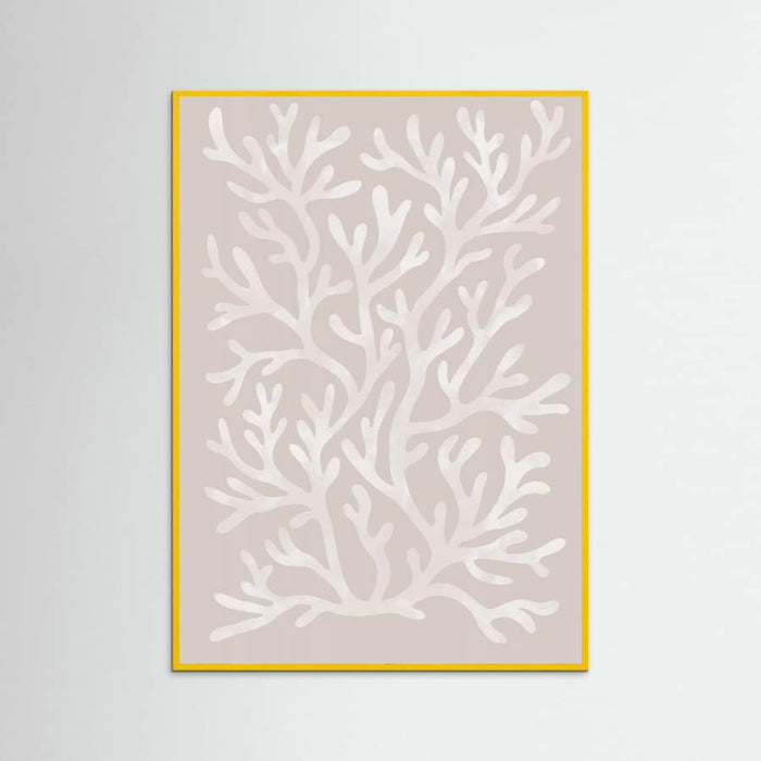 Coral pattern Poster – poster and art print