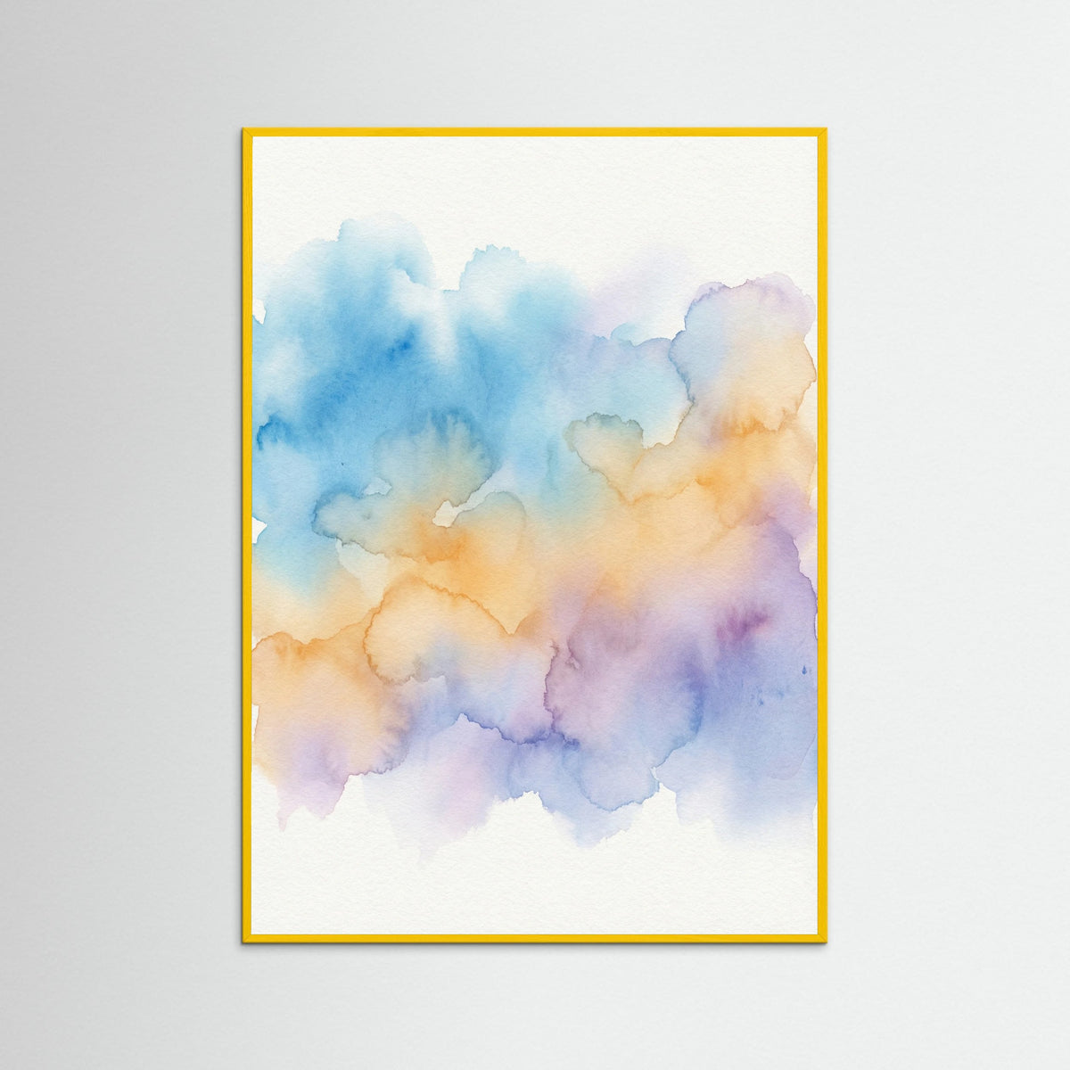 Yellow Wood Cosmic Bloom