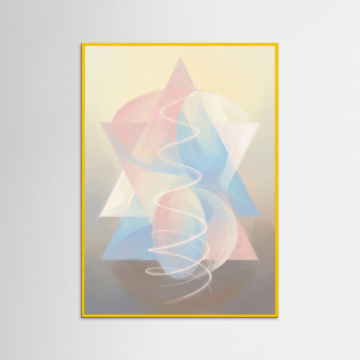 Yellow Wood Cosmic Embrace