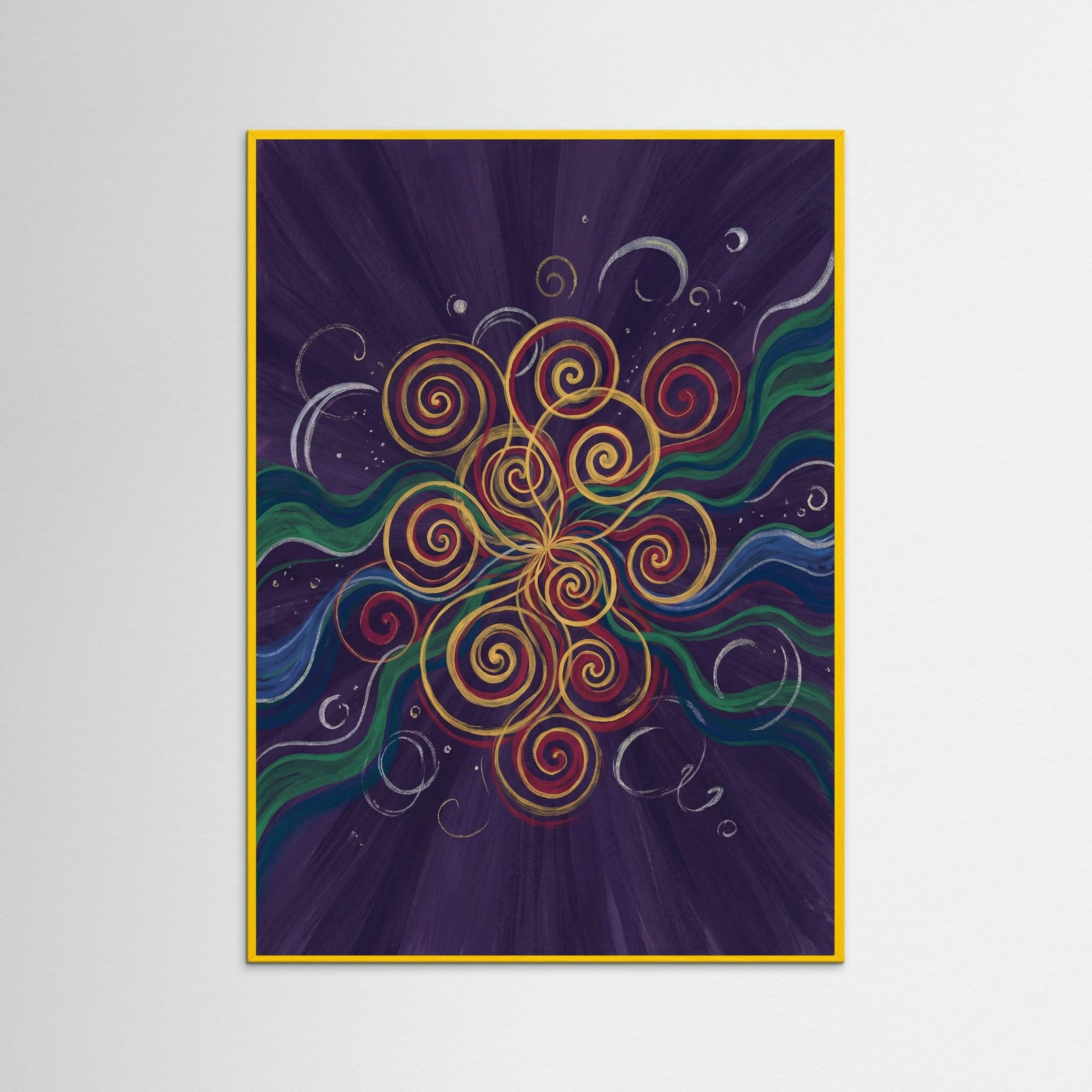 Yellow Wood Cosmic Genesis
