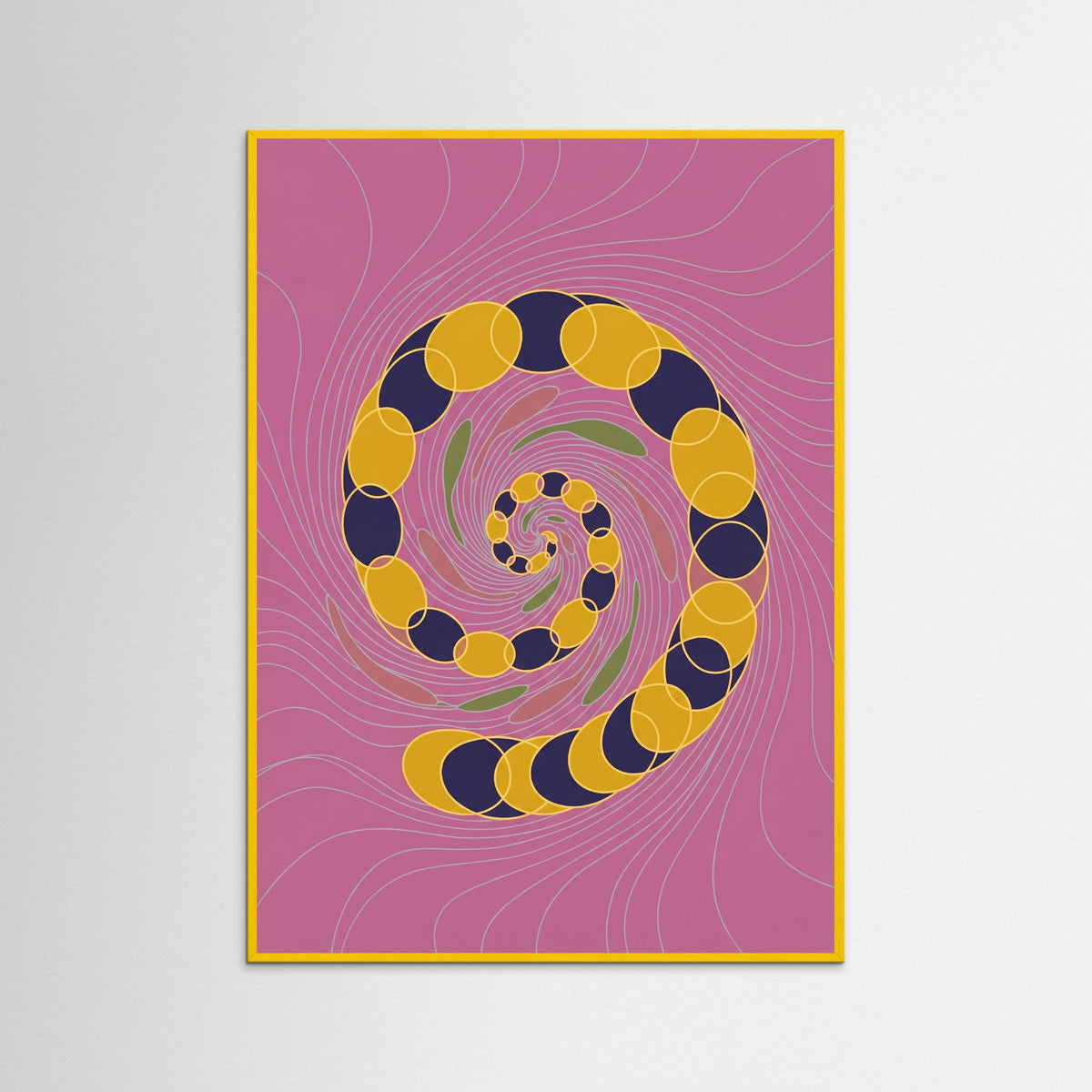 Yellow Wood Cosmic Unfold