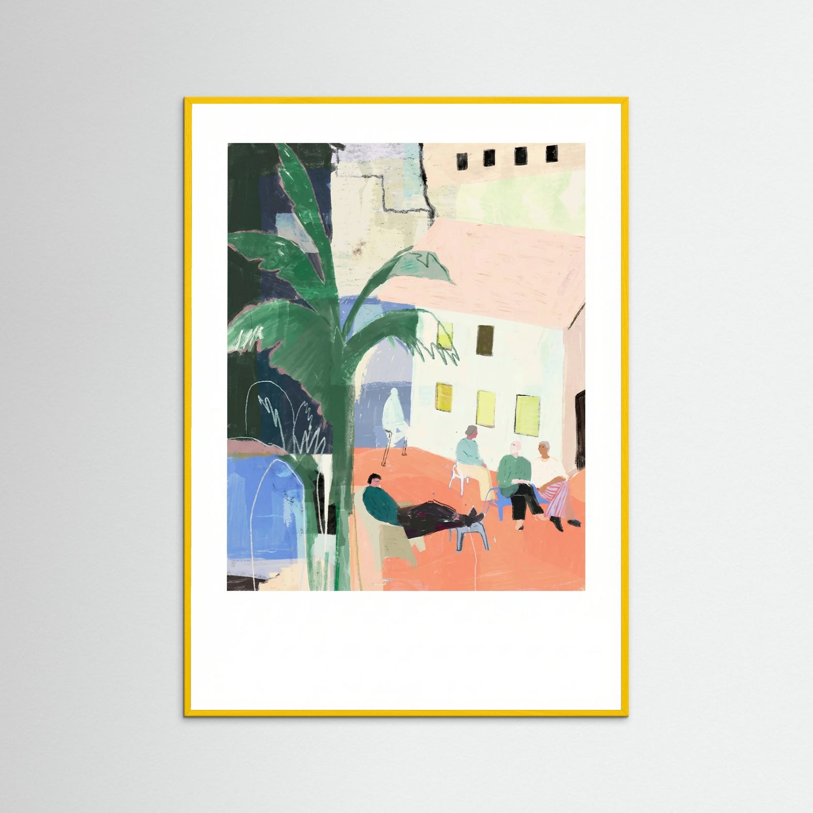 Yellow Wood Courtyard Gathering