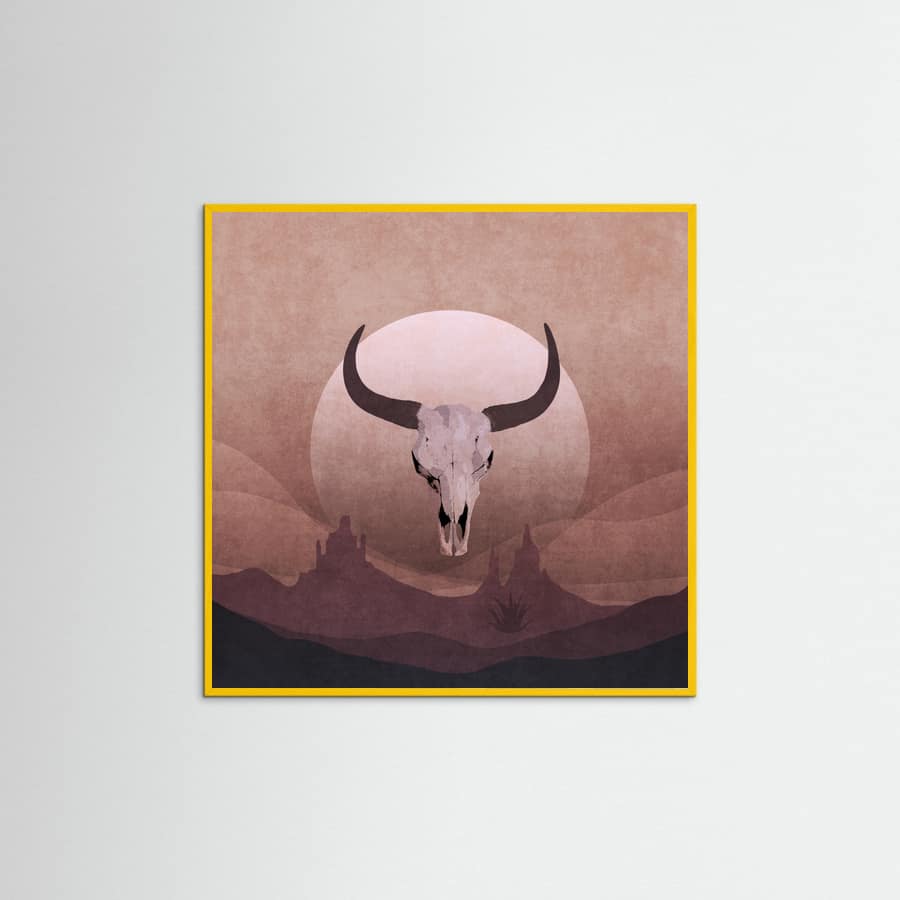 Affiche Cowboy Skull – affiche et impression d’art