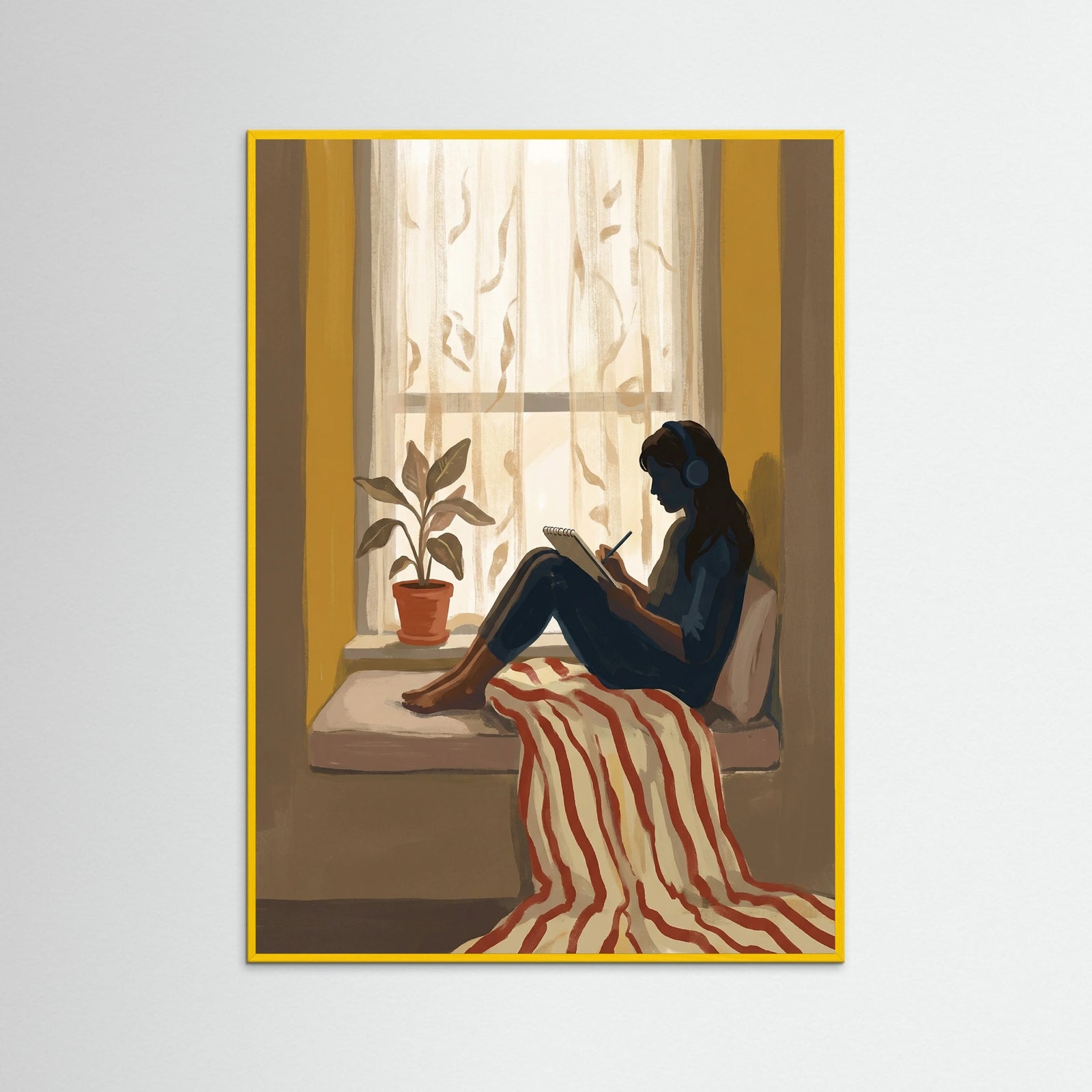 Yellow Wood Cozy Coffee Read