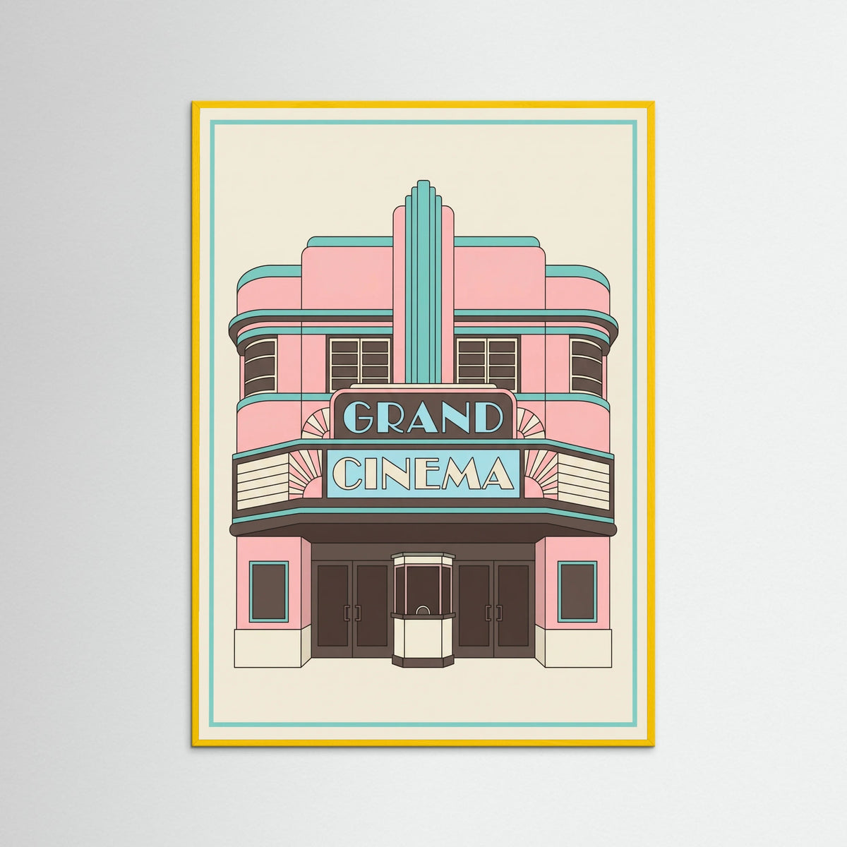 Yellow Wood Crescent Facade