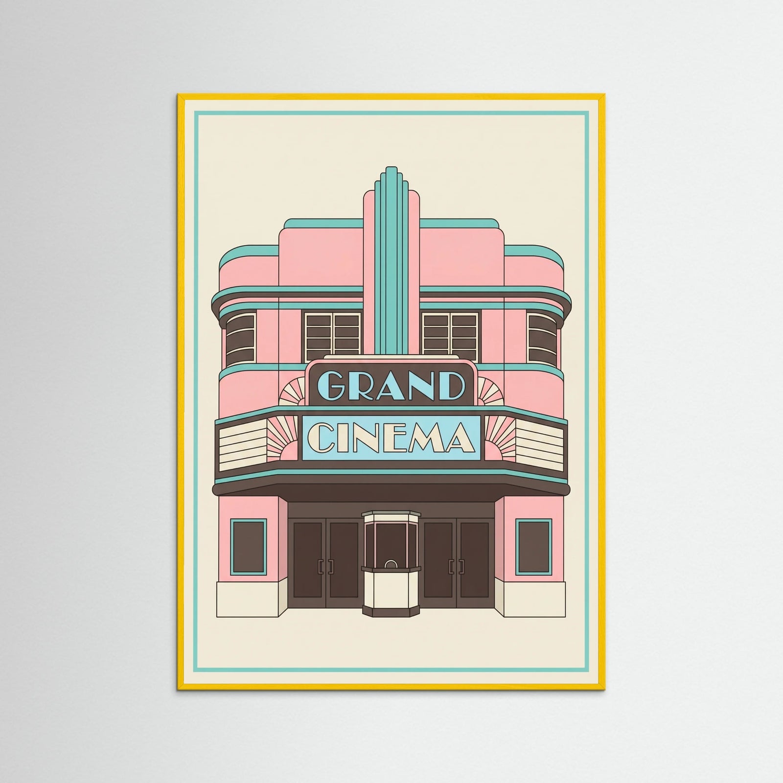 Yellow Wood Crescent Facade