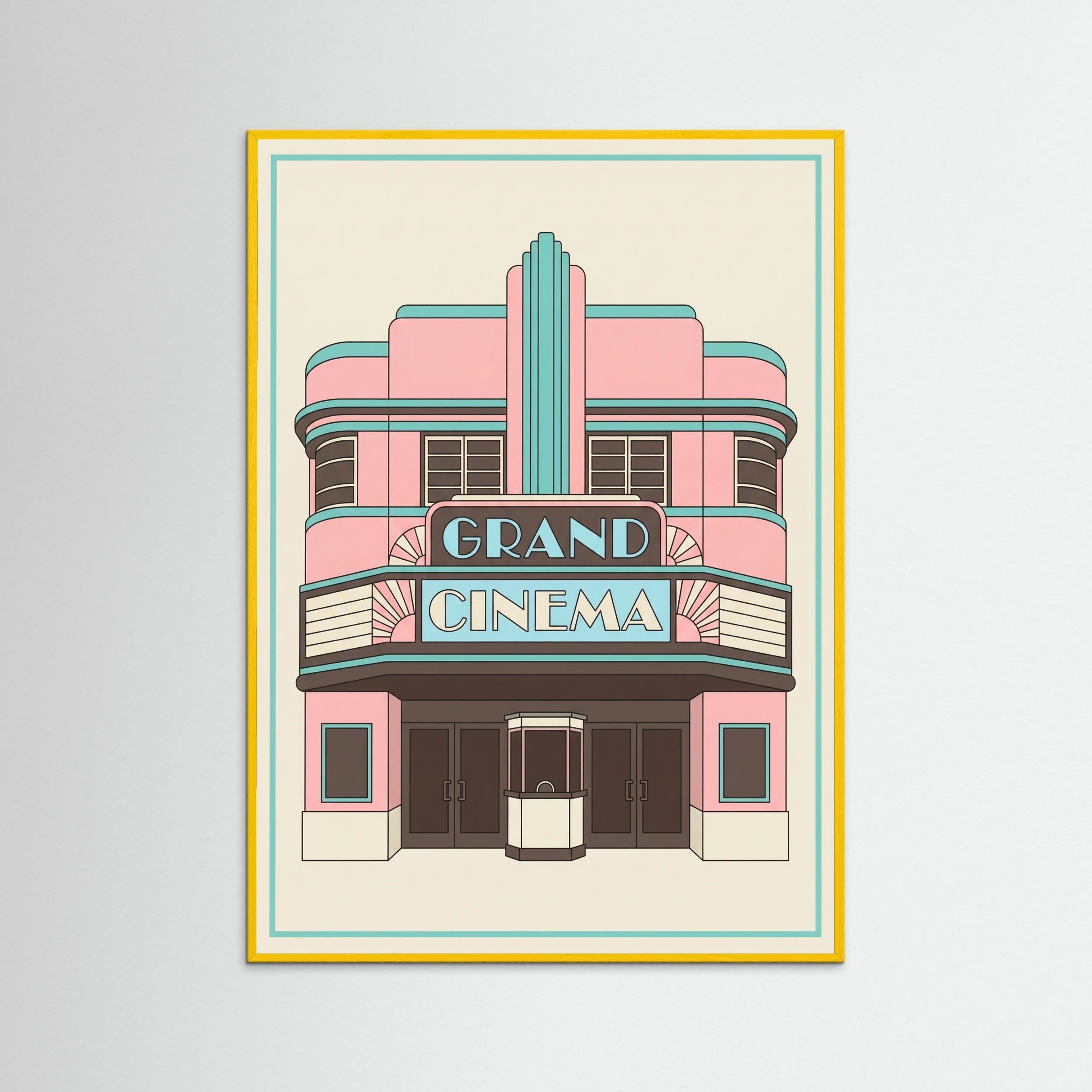 Yellow Wood Crescent Facade