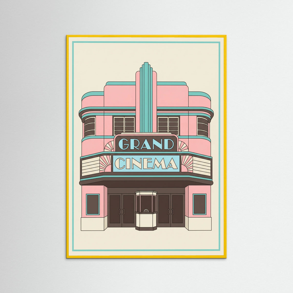 Yellow Wood Crescent Facade