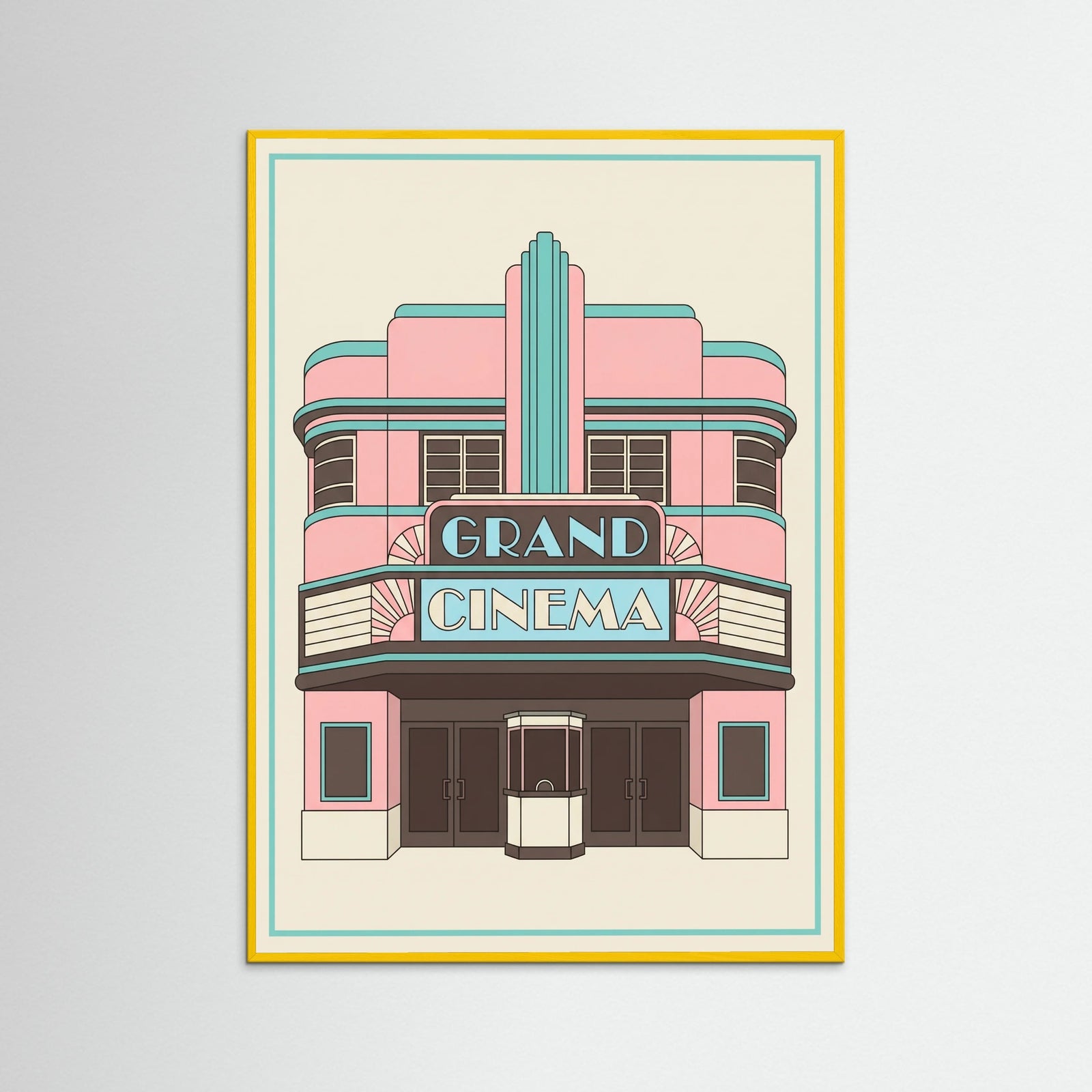 Yellow Wood Crescent Facade