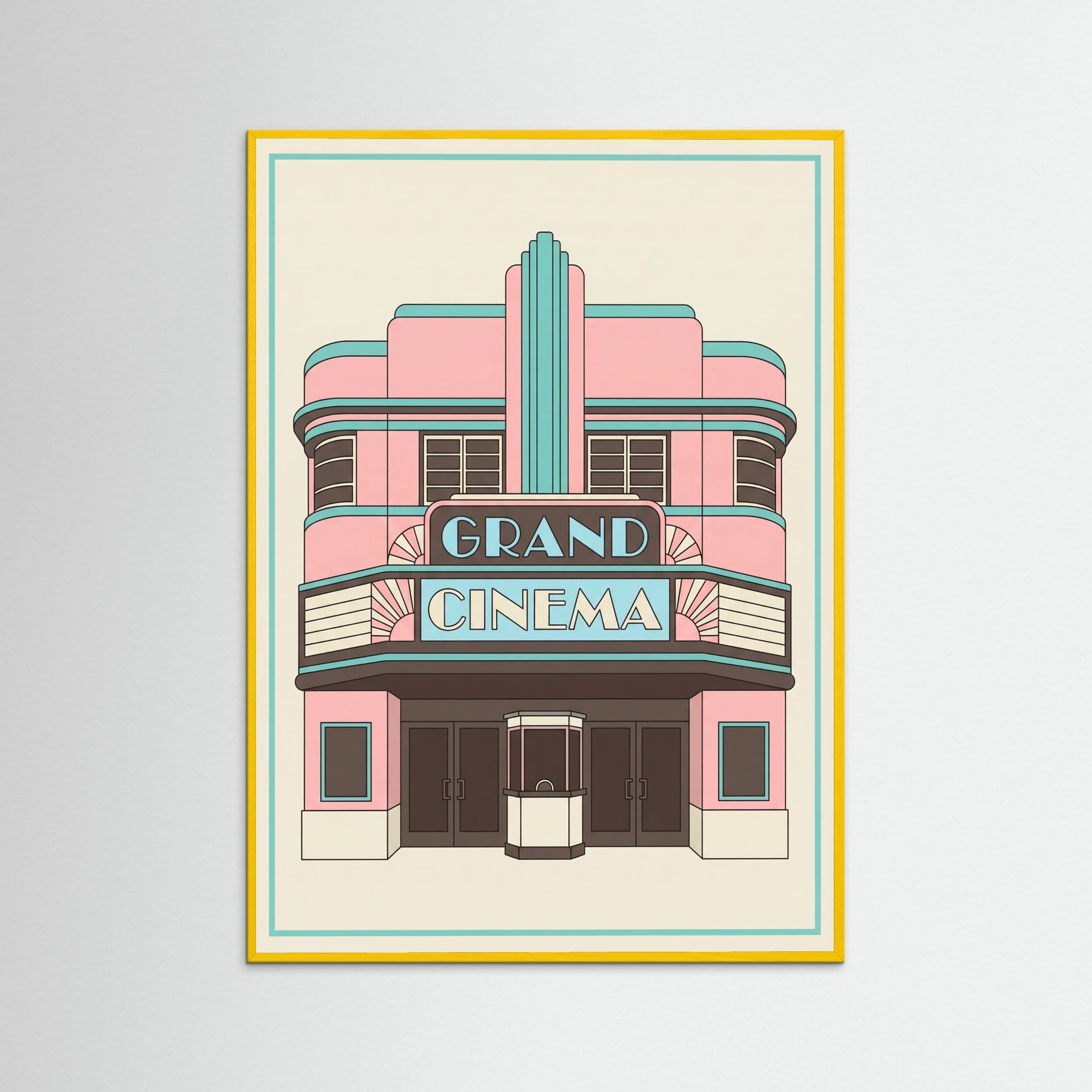 Yellow Wood Crescent Facade