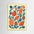 Yellow Wood Crimson Bloom Rows