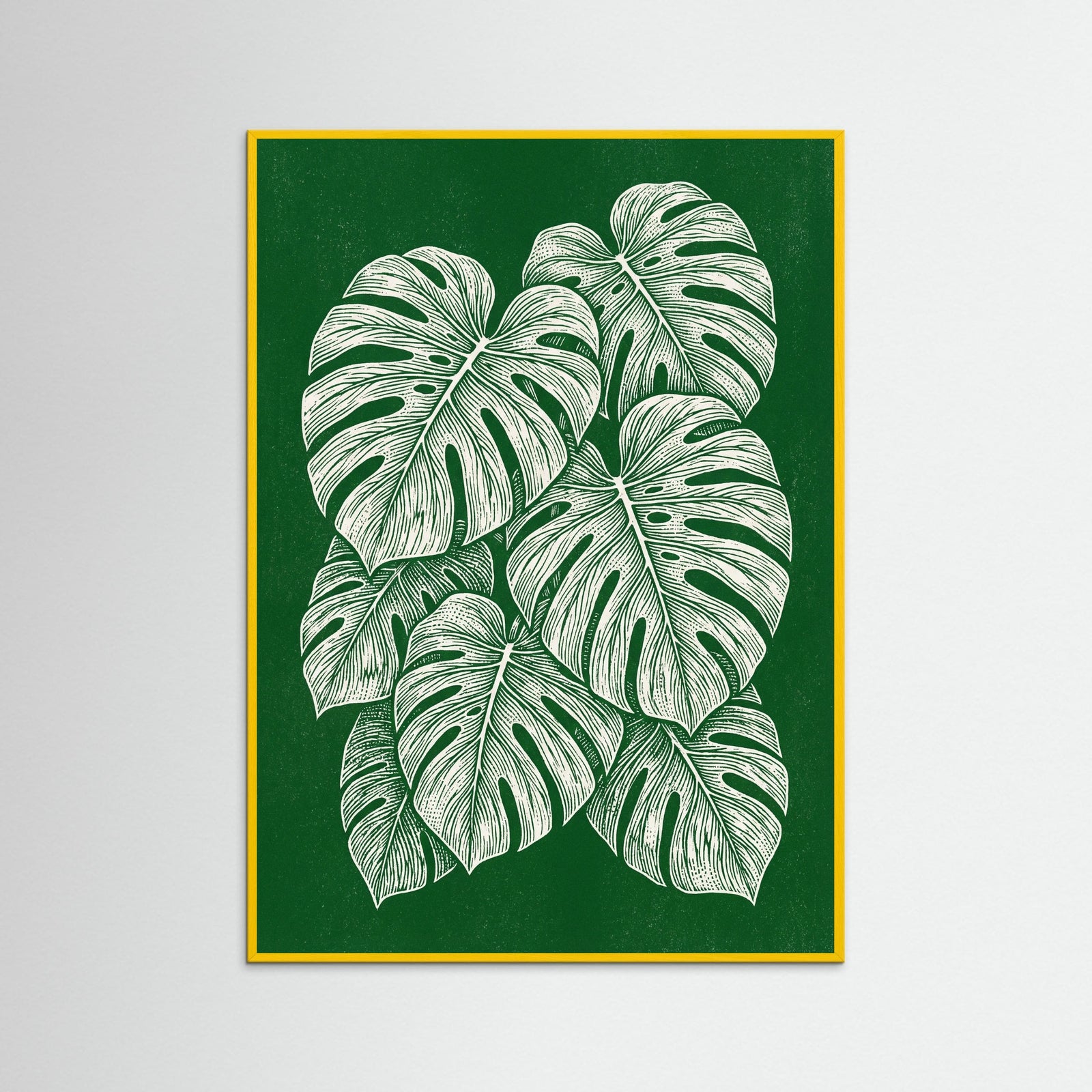 Yellow Wood Crimson Bloom White