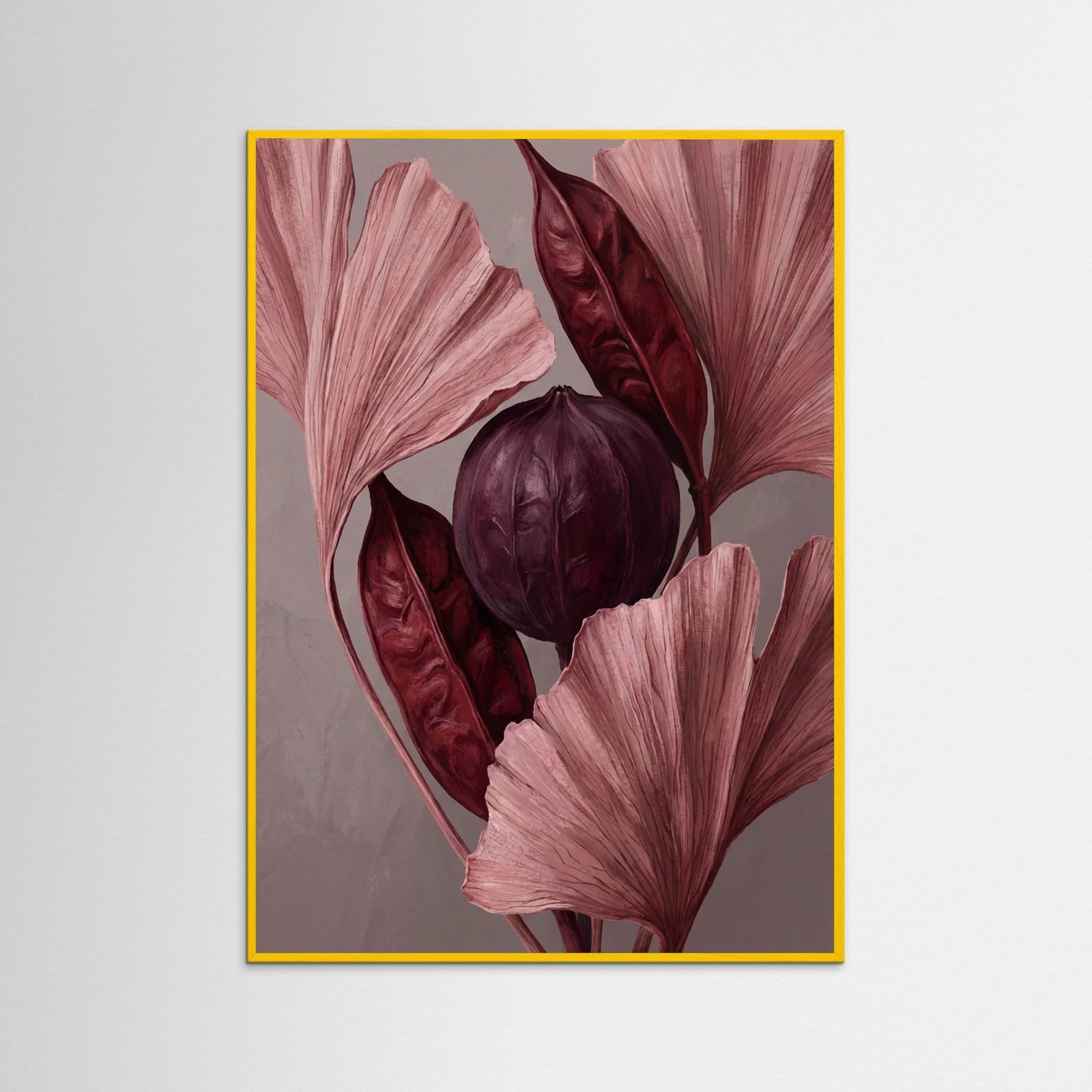 Yellow Wood Crimson Bloom