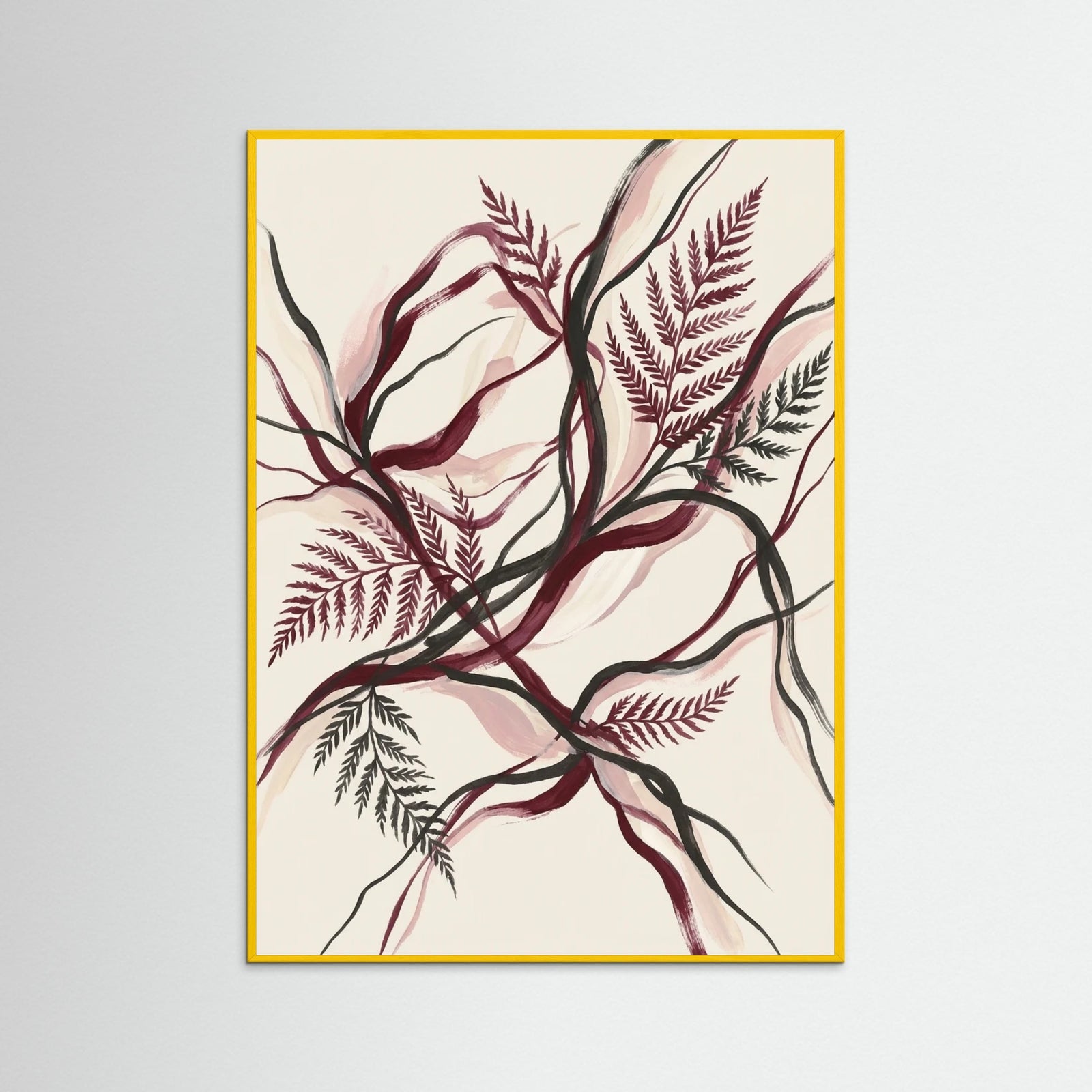 Yellow Wood Crimson Bloom