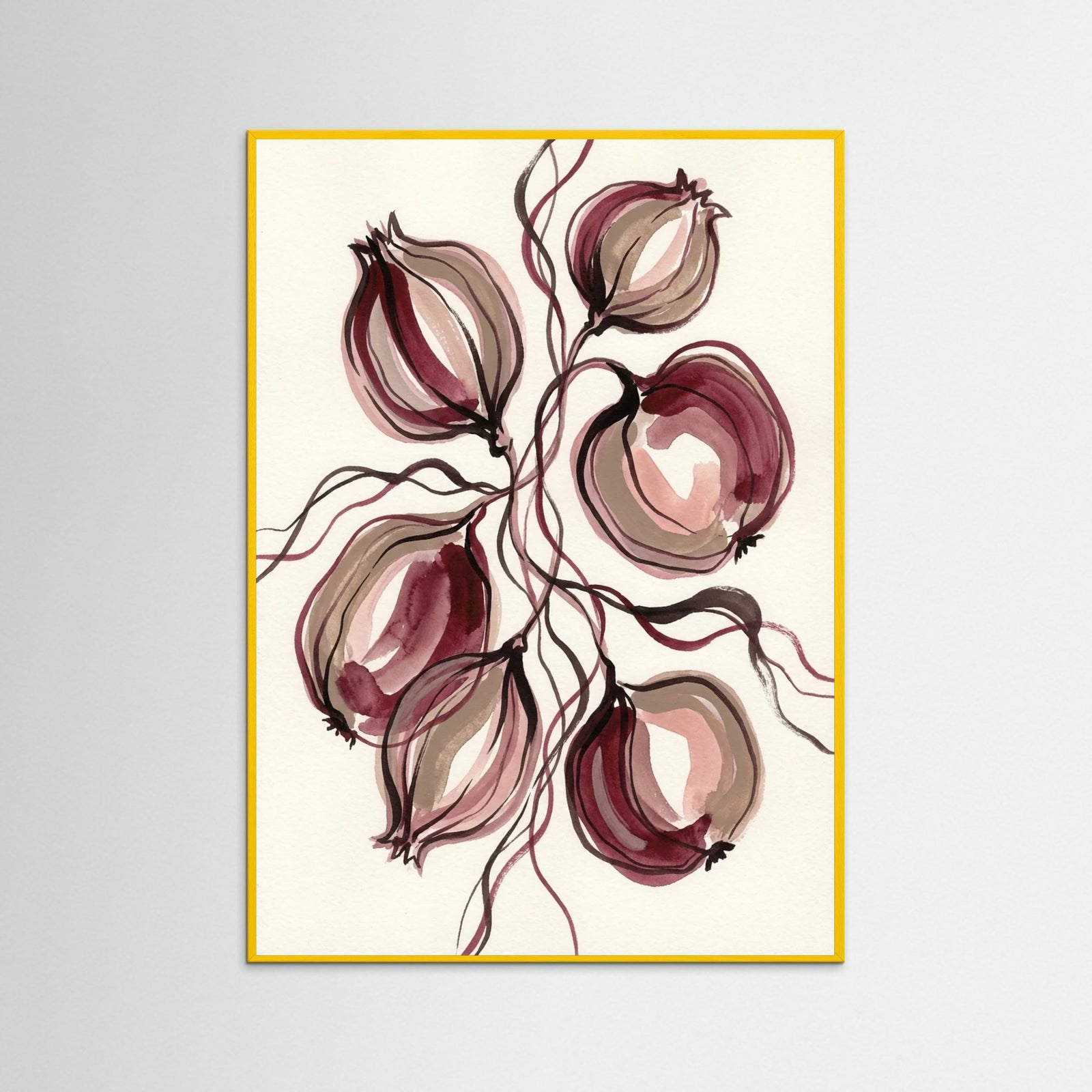 Yellow Wood Crimson Bloom
