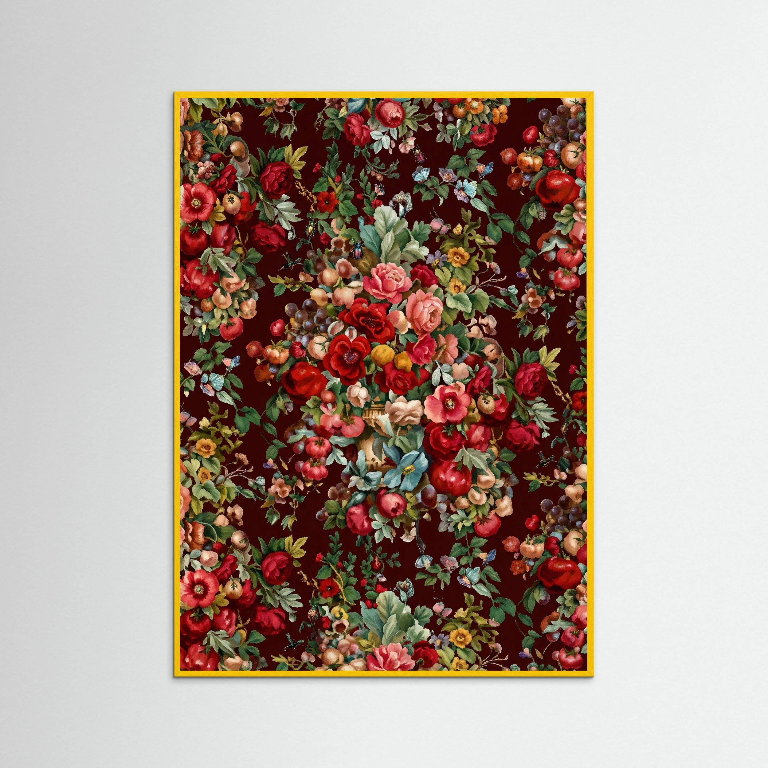 Yellow Wood Crimson Bloom