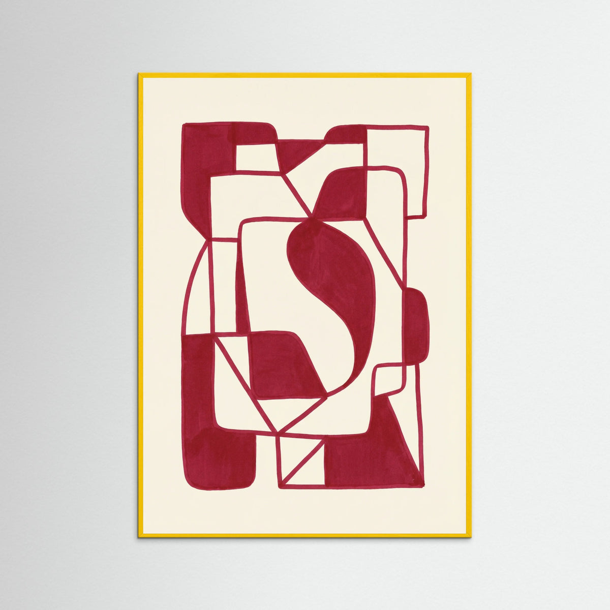 Yellow Wood Crimson Labyrinth Crimson