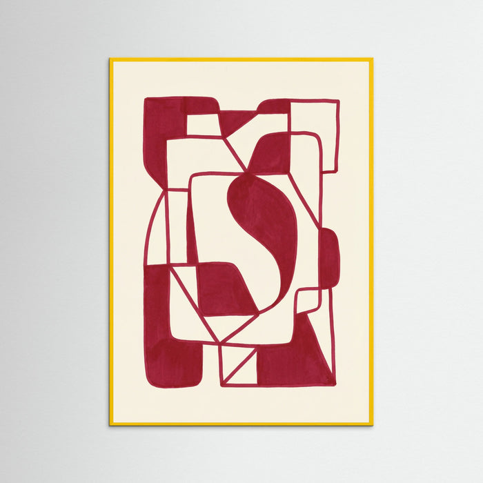 Yellow Wood Crimson Labyrinth Crimson