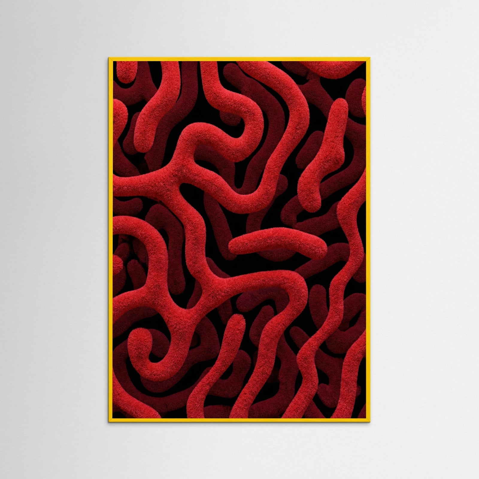 Yellow Wood Crimson Labyrinth