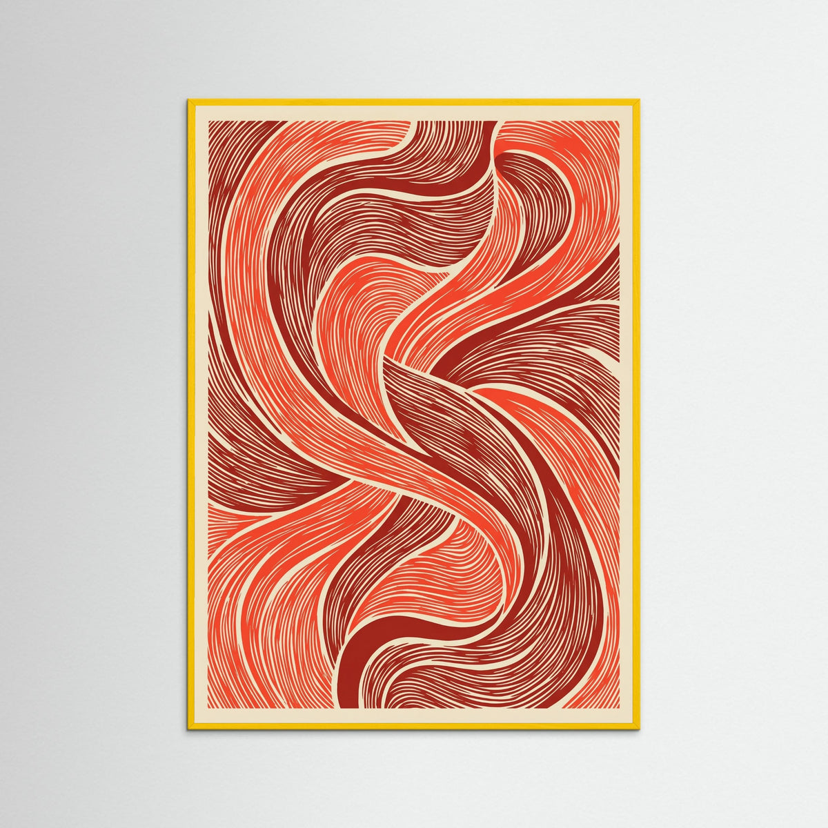 Yellow Wood Crimson Shards
