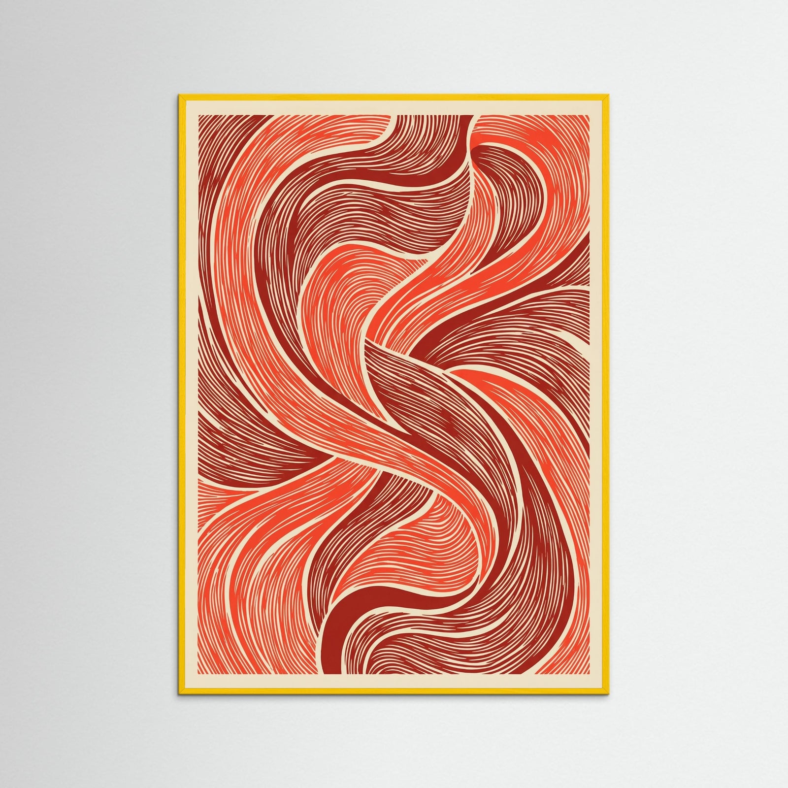 Yellow Wood Crimson Shards