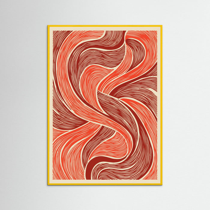 Yellow Wood Crimson Shards