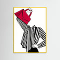 Yellow Wood Crimson Strides