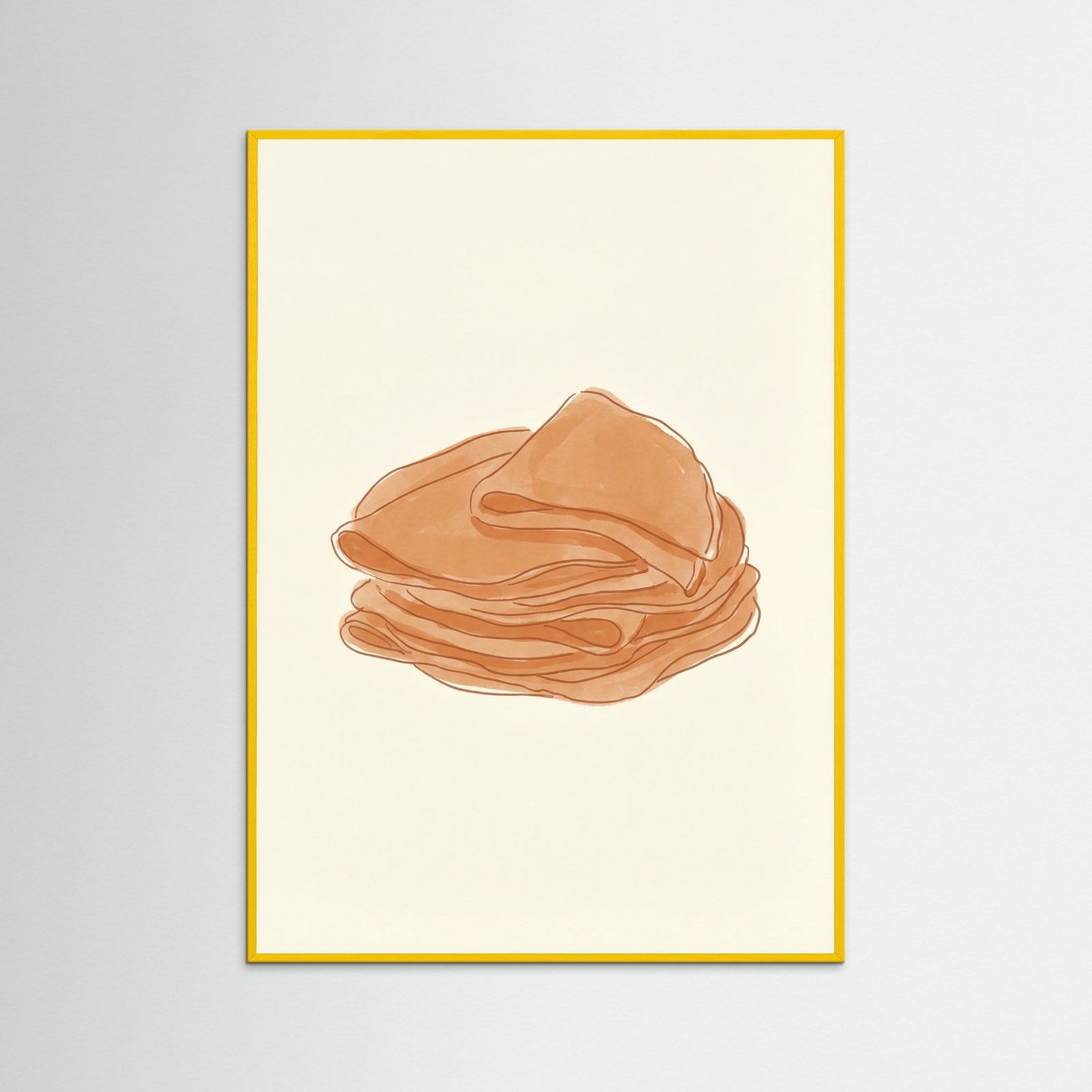 Yellow Wood Croissant Please