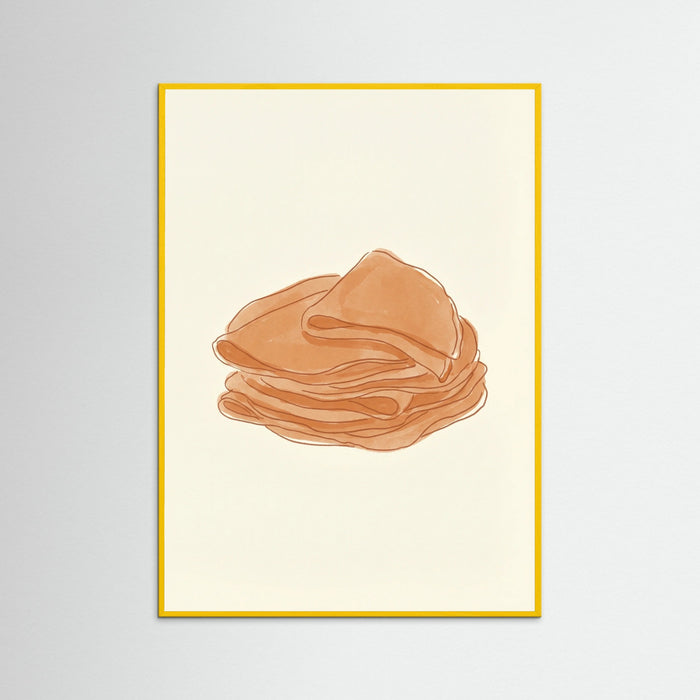 Yellow Wood Croissant Please