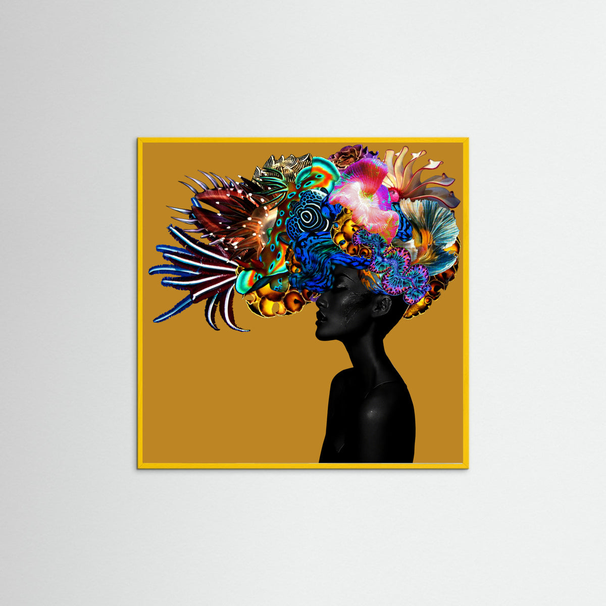 Yellow Wood Crowning Glory II Poster