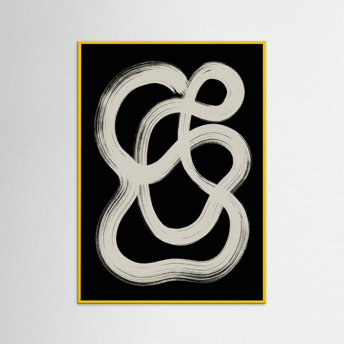 Yellow Wood Curved Rhythm
