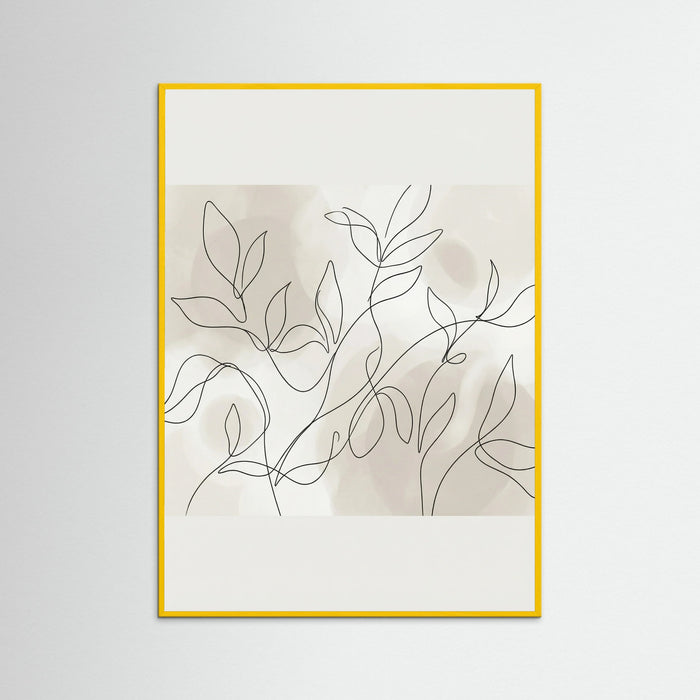 Yellow Wood Curved Serenity