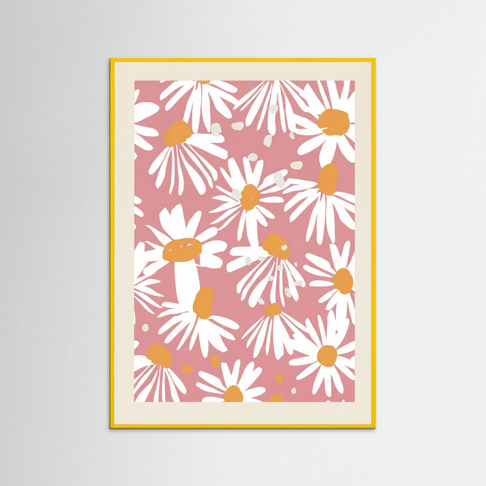 Yellow Wood Daisy Field Bloom