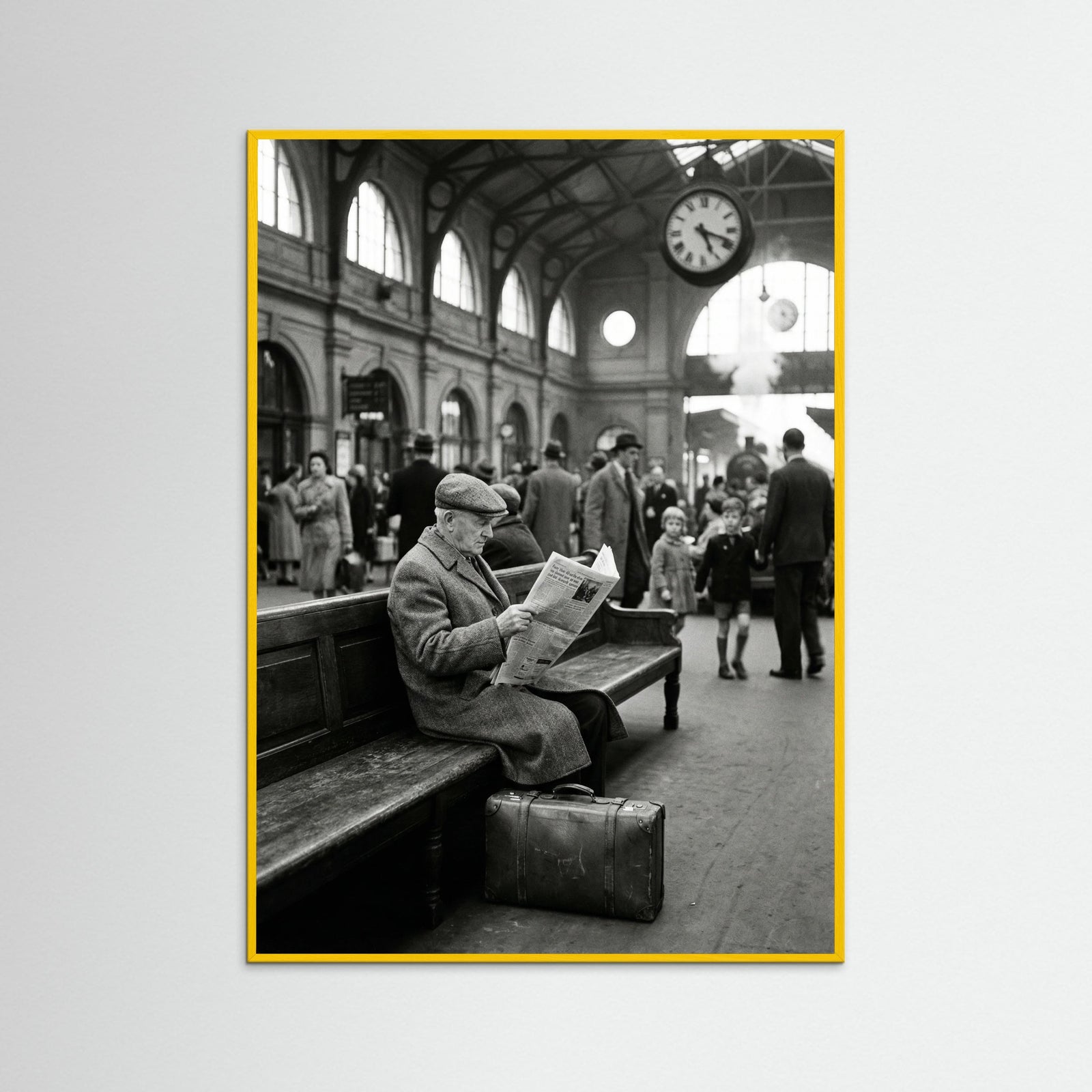 Yellow Wood Dalmatian Daydream