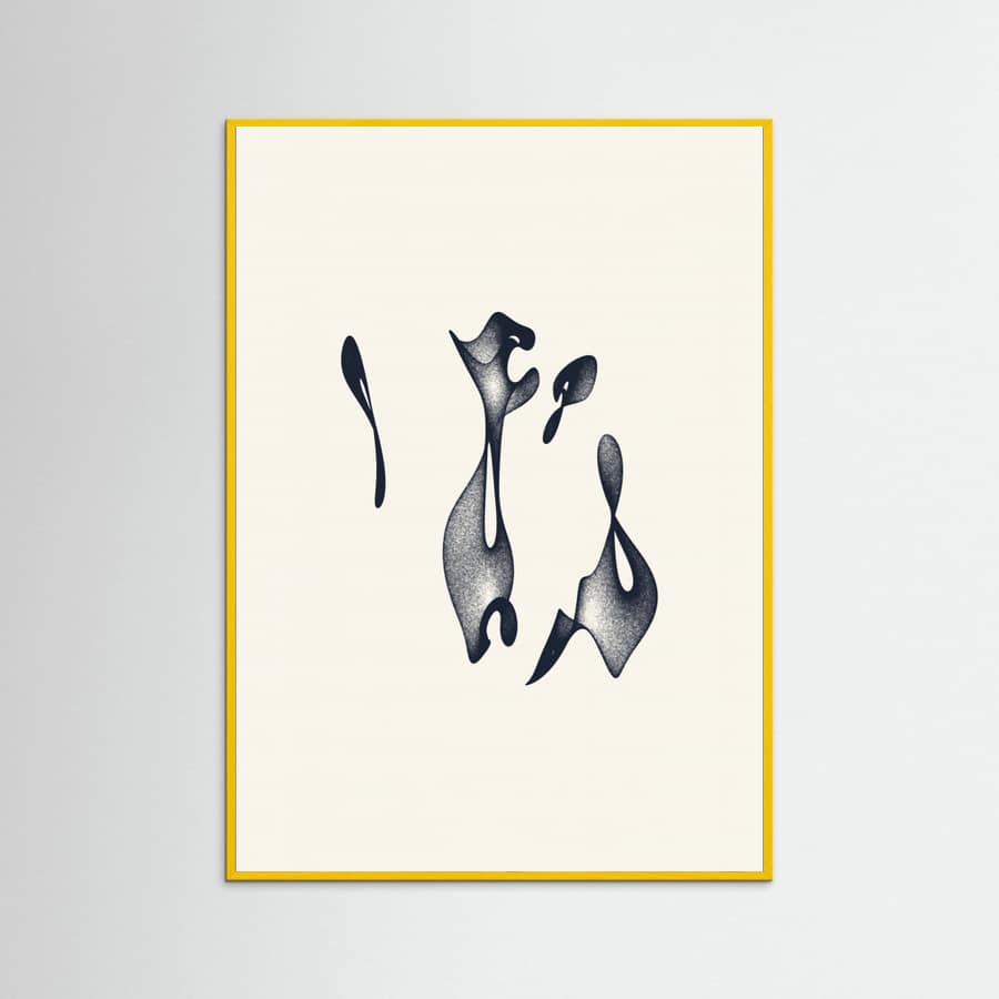 Dancing Torus Poster – plakat og kunsttryk