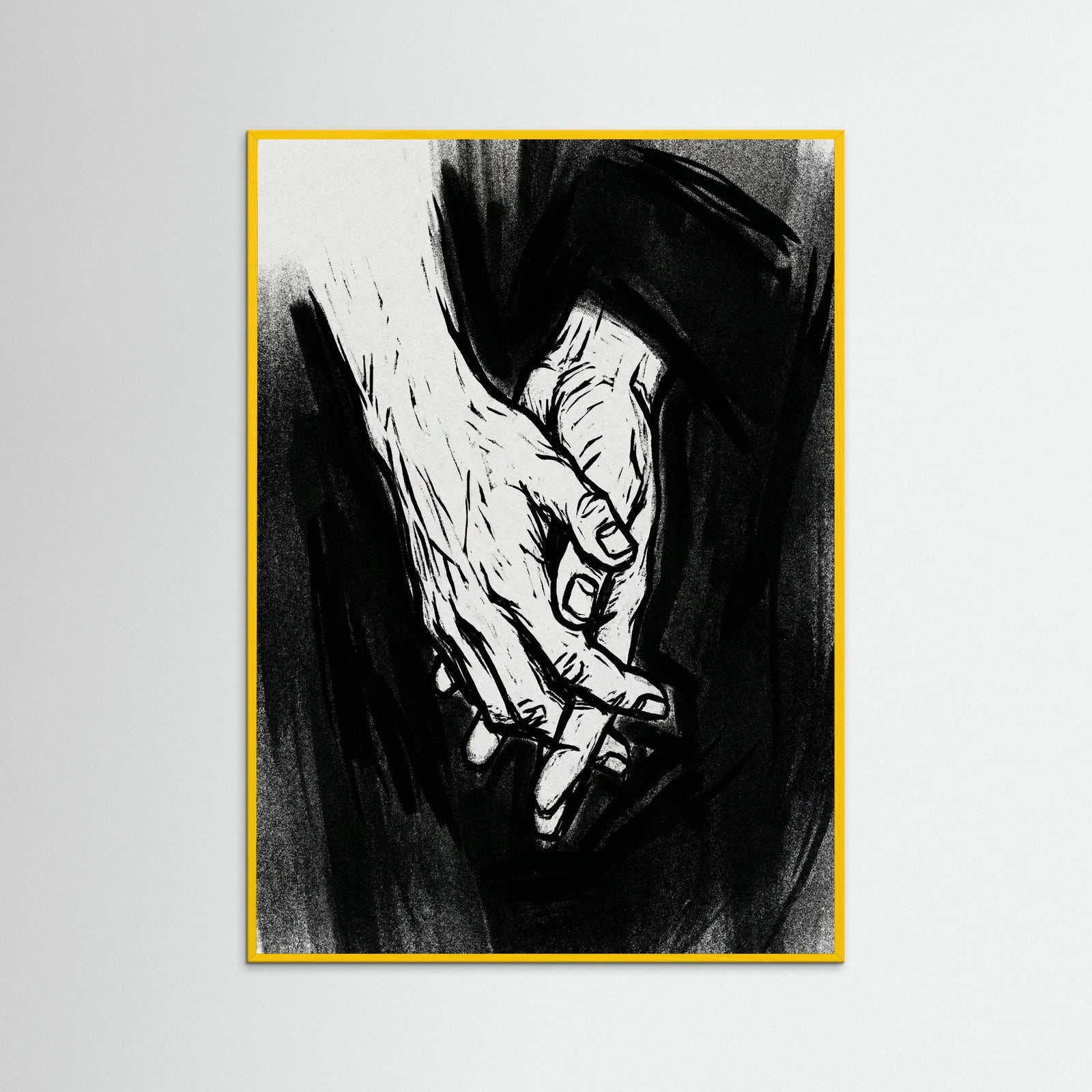 Yellow Wood Dark Embrace